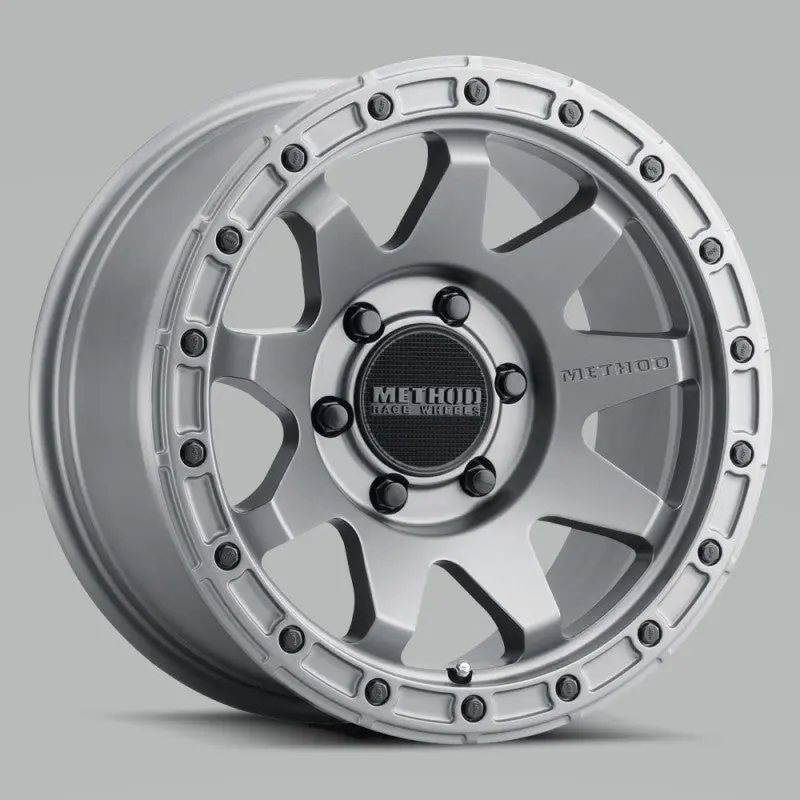 Method Mr317 20X9 +18Mm Offset 6X5.5 106.25Mm Cb Matte Titanium Wheel 1