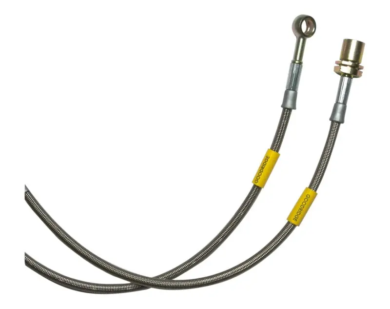 Goodridge 05-12 Porsche 987 Boxster/ 987C Cayman Stainless Steel Brake Line Kit 1