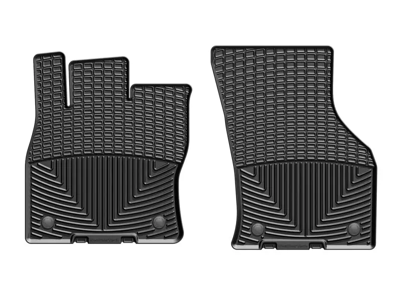 Weathertech 2015+ Volkswagen Golf/Gti (5-Door Hatchback Only) Front Rubber Mats - Black 1