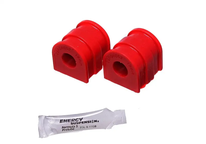 Energy Suspension 06-14 Vw Gti/06-09 Vw Rabbit Red 19.6Mm Rear Sway Bar Bushing Set 1