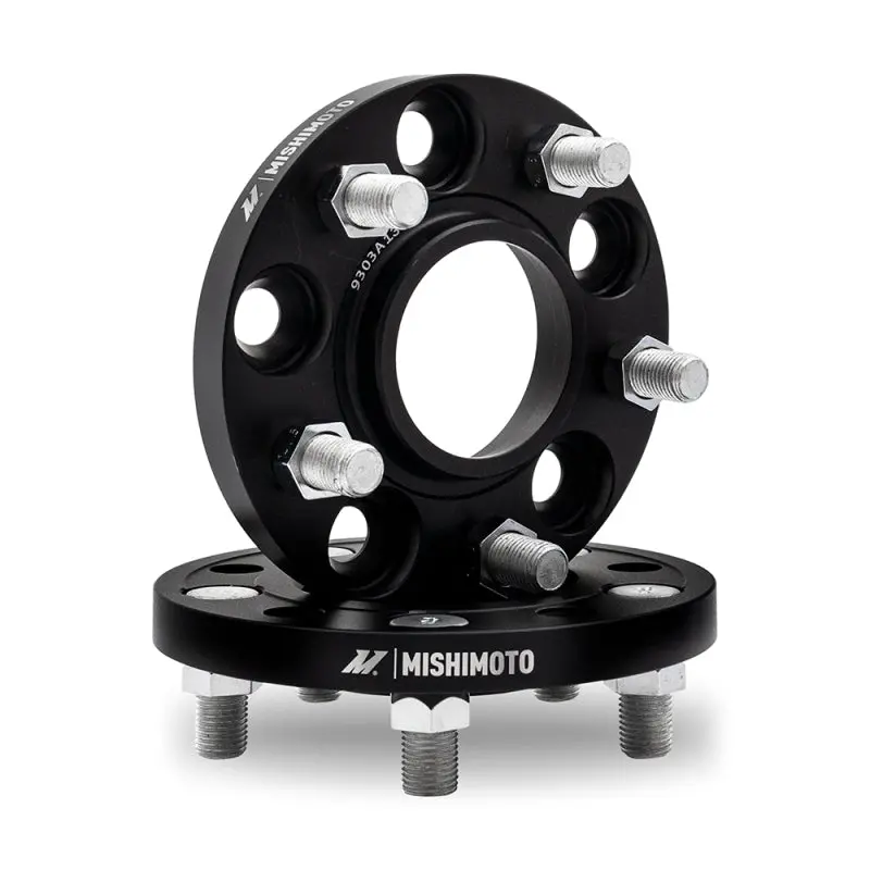 Mishimoto Wheel Spacers - 5X112 - 57.1 - 20 - M14 - Black 1