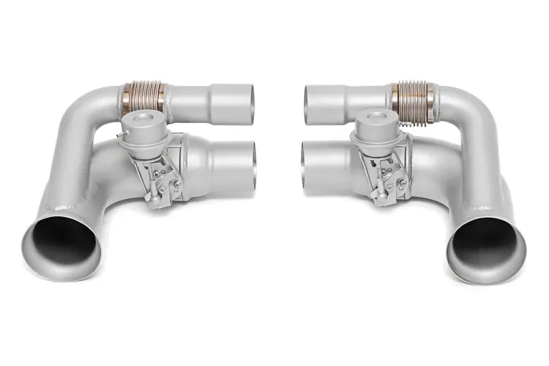 Soul 14-19 Porsche 991 Gt3 Side Muffler Bypass Pipes (Valved) (May Req Brackets Por.991Gt3.Bkt) 1