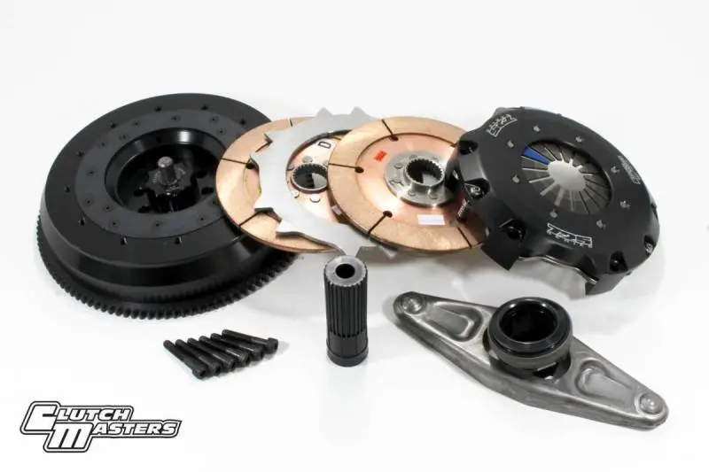 Clutch Masters 07-10 Bmw 335 3.0L N54 Twin-Disc (Race) Clutch Kit W/ Aluminum Flywheel 1
