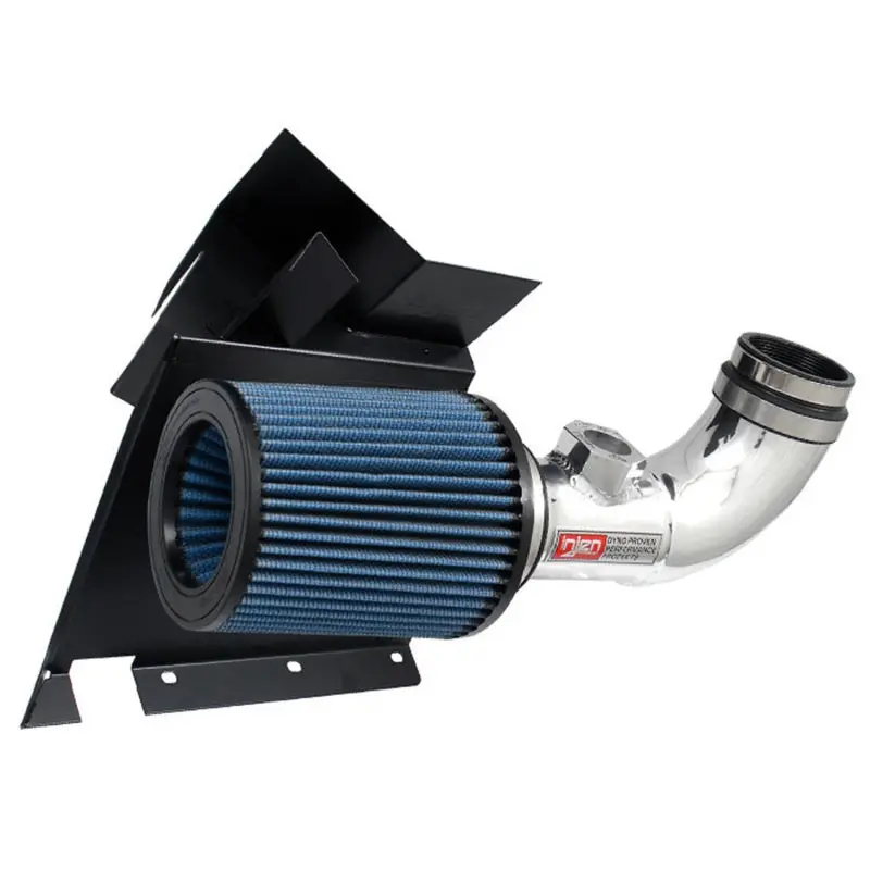 Injen 08-09 128I E82 / 07-09 328I E92 / 2006 330I E92 3.0L 6 Cyl. (Includes Heat Shield) Black Short 1