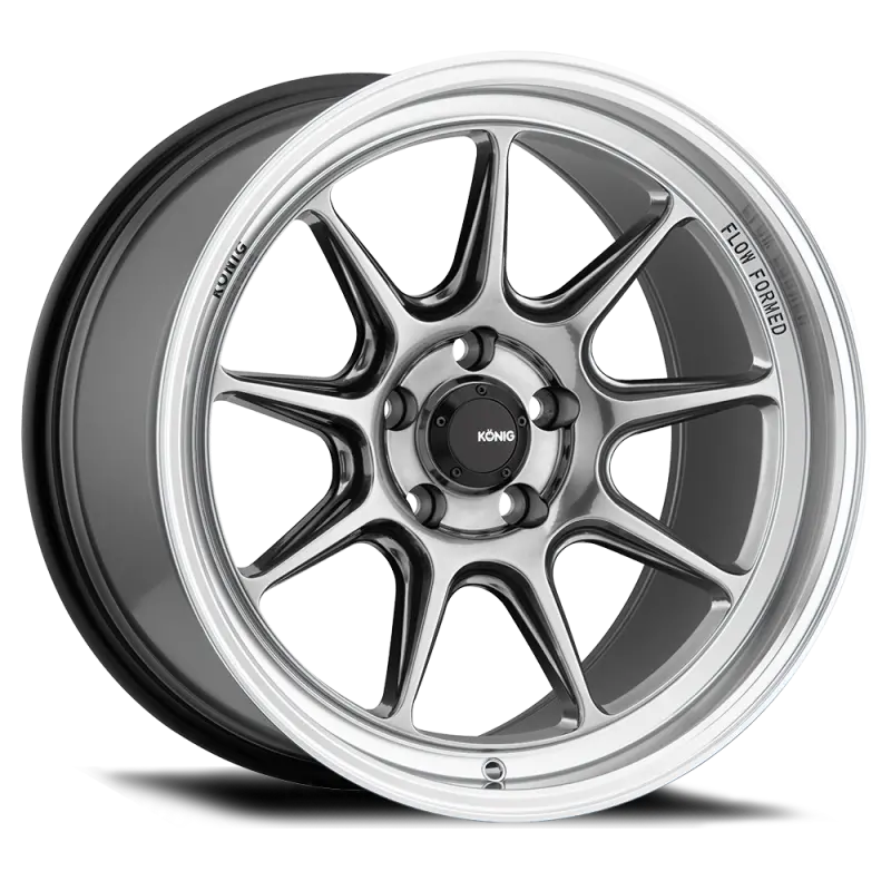 Konig Countergram 18X11b 5X114.3 Et15 Hyper Chrome / Machined Lip 1
