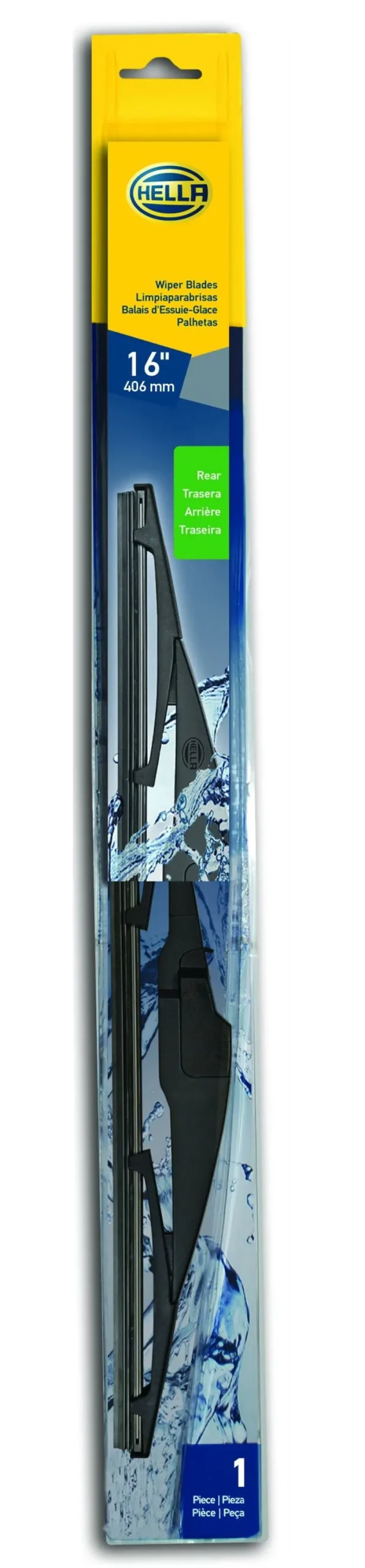 Hella Rear Wiper Blade 16In - Single 1