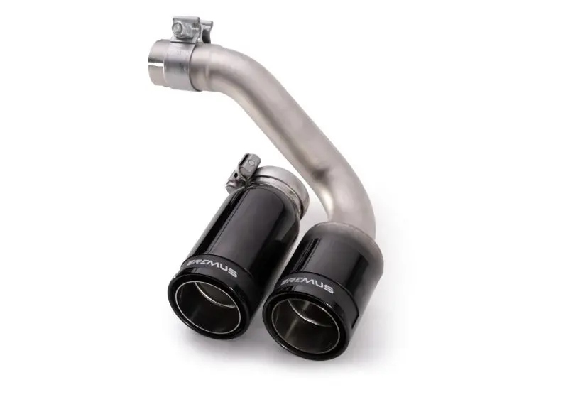 Remus 2016 Bmw 2 Series F22/F23 84Mm Black Chrome Straight W/Carbon Insert Tail Pipe Set 1