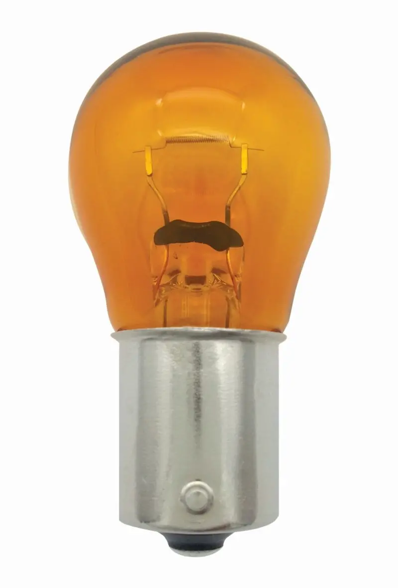 Hella Bulb 7507 12V 21W Bau15s S8 Amber 1