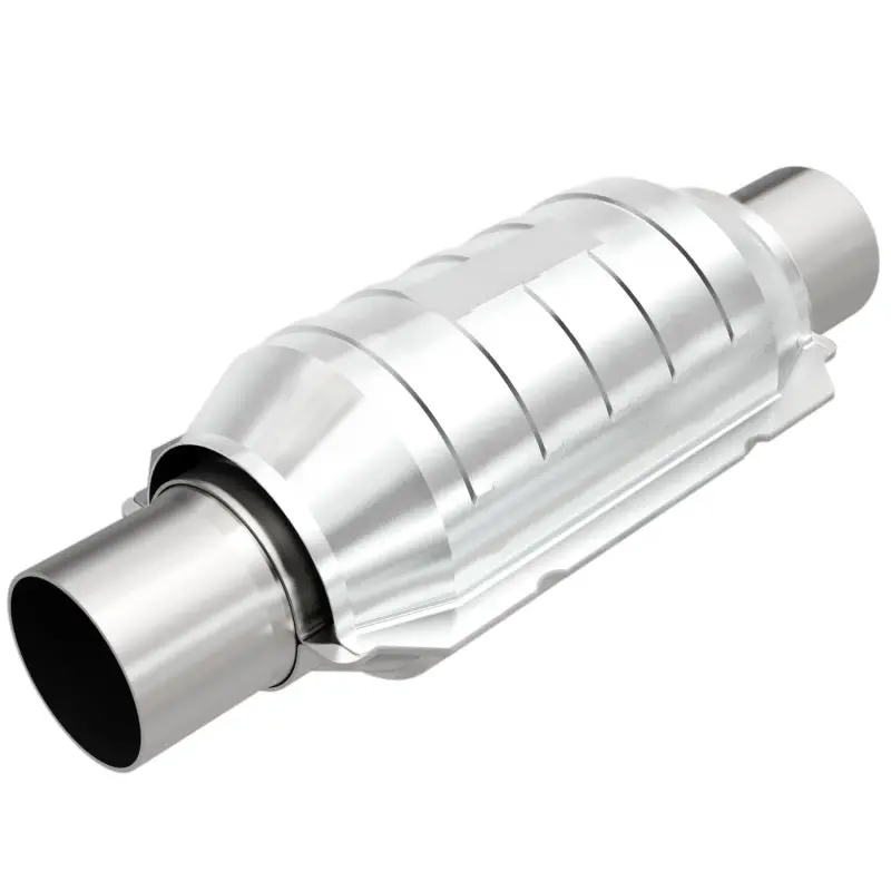 Magnaflow Conv Univ 2In Inlet/Outlet Ctr/Ctr Round 9In Body L X 5.125In W X 13In Overall L 49 State 1