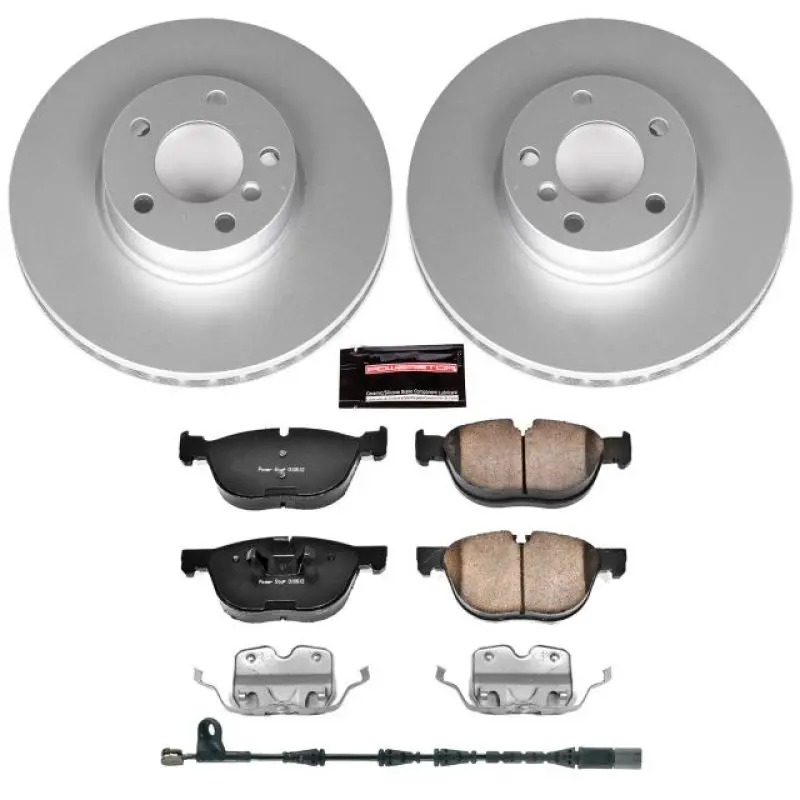 Power Stop 11-18 Bmw X5 Front Z23 Evolution Sport Coated Brake Kit 1