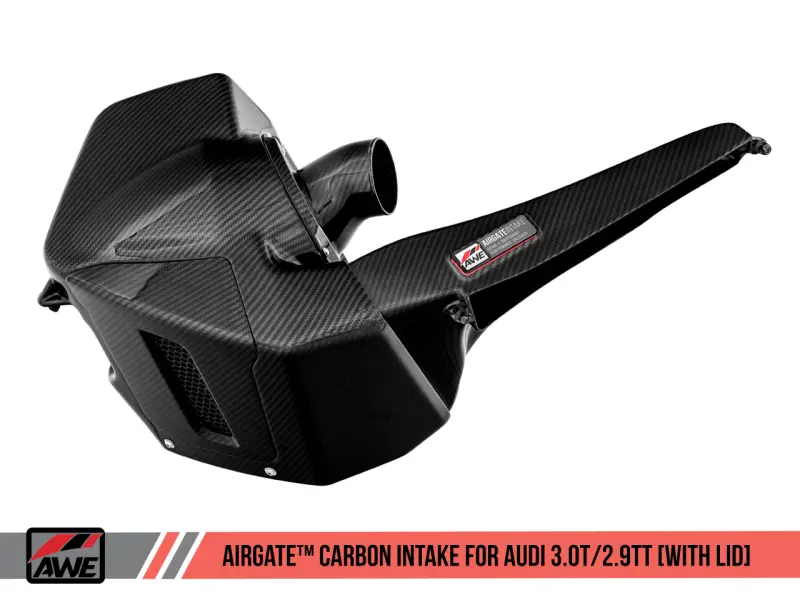 Awe Tuning Audi B9/B9.5 S4/S5/Rs5 3.0T Carbon Fiber Airgate Intake W/ Lid 2