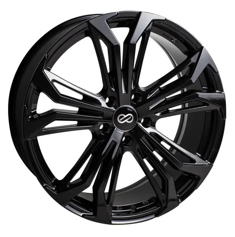 Enkei Vortex 5 Wheel 18X8 38Mm Offset 5X114.3 72.6Mm Bore Black Paint Wheel 1