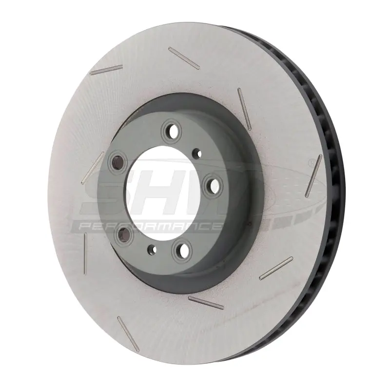Shw 17-20 Porsche Panamera 4S W/18In Wheels Right Front Slotted Monobloc Brake Rotor (971615302L) 1