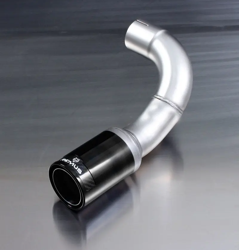Remus 2011 Bmw 1 Series F20/F21 84Mm Black Chrome Straight W/Carbon Insert Tail Pipe Set 1