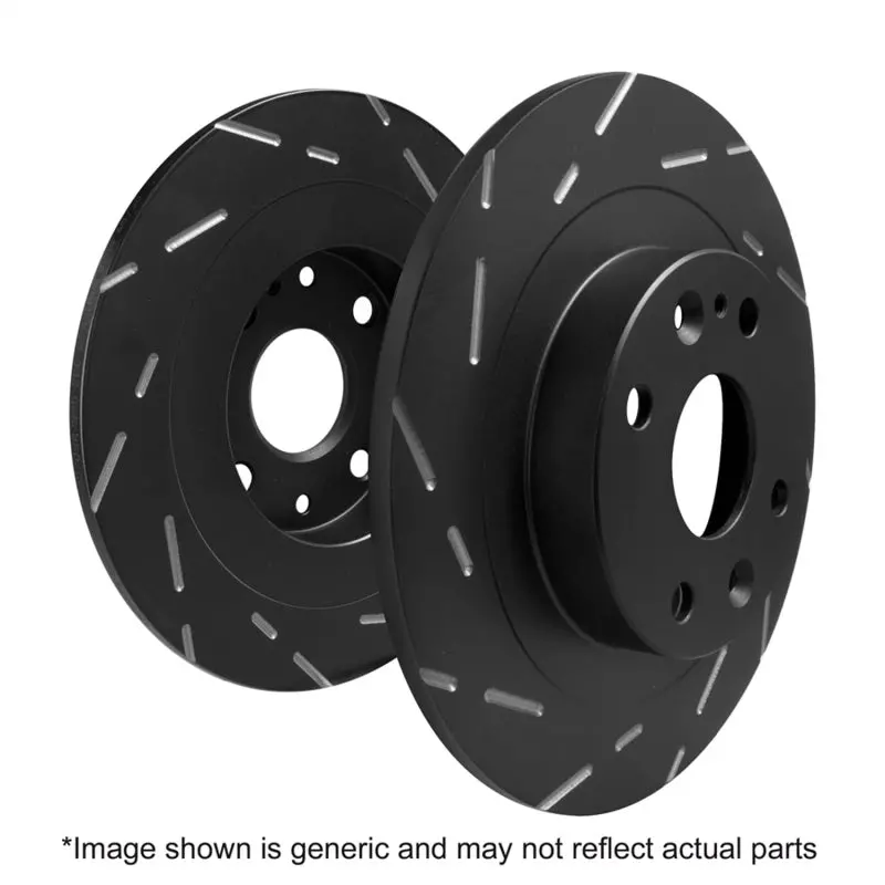 Ebc 05-14 Volkswagen Golf 2.5 (Girling Rear Caliper) Usr Slotted Rear Rotors 1