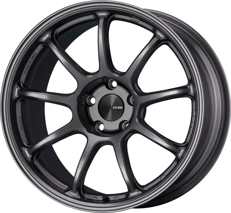 Enkei Pf09 16X7 5X100 48Mm Offset 67Mm Bore Dark Silver Wheel 1