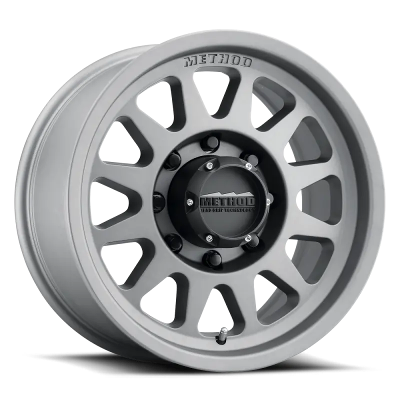 Method Mr704 Hd 17X9 18Mm Offset 8X180 130.81Mm Cb Titanium Wheel 1