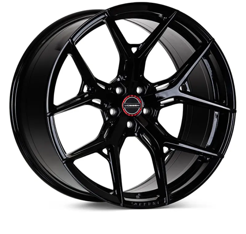 Vossen Hf-5 20X9.5 / 5X120 / Et16 / Deep Face / 72.56 - Gloss Black Wheel 1
