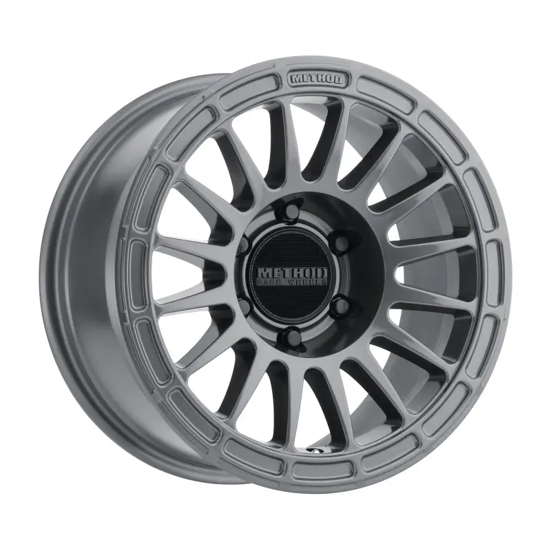 Method Mr314 17X7.5 +25Mm Offset 6X5.5 106.25Mm Cb Gloss Titanium Wheel 1