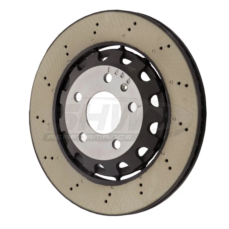 Shw 18-20 Audi Rs5 2.9L (Excl Ceramic Brakes) Rear Smooth Lightweight Brake Rotor (8W0615601g) 1
