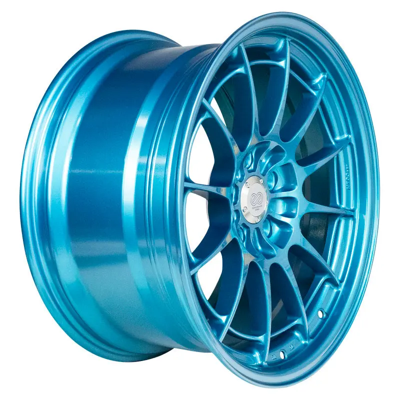 Enkei Nt03+M 18X9.5 5X114.3 40Mm Offset 72.6Mm Bore Emerald Blue Wheel Moq 40 1