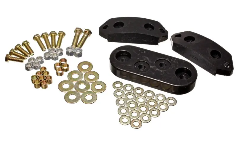 Energy Suspension 61-73 Vw Beetle/70-73 Super Beetle Black Motor And Trans Mount Bushings (Inc H/W) 1