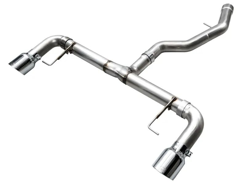 Awe 19-23 Bmw 330I / 21-23 Bmw 430I Base G2x Track Edition Axle Back Exhaust - Chrome Silver 1