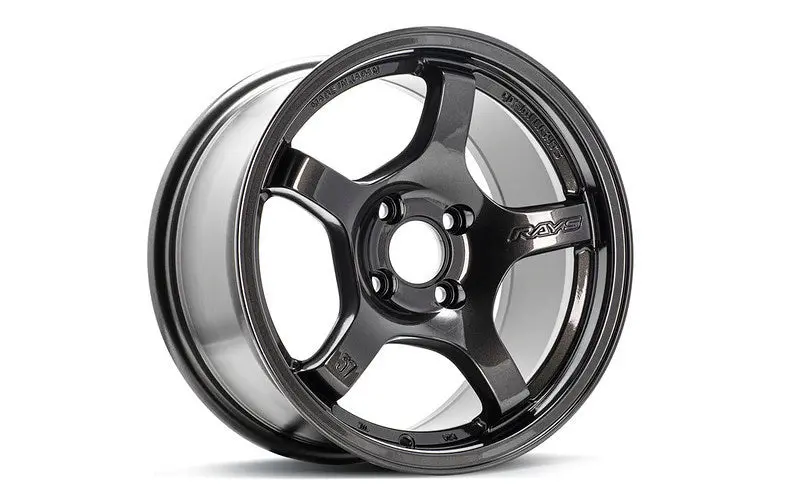 Gram Lights 57Cr 15X8.0 +28 4X100 Super Dark Gunmetal Wheel 1
