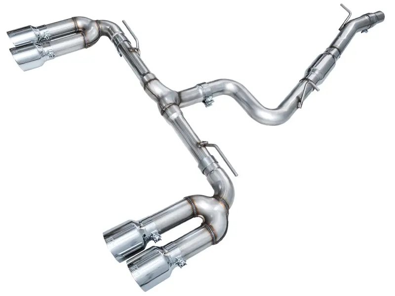 Awe 22-24 Audi 8Y S3 Track Edition Exhaust  - Chrome Silver Tips 1