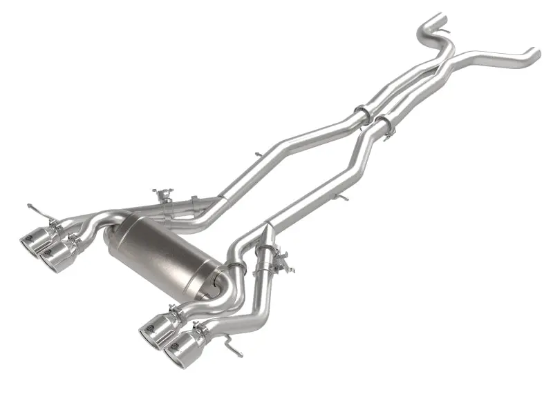 Afe Machforce Xp Exhausts Cat-Back Ss 21 Bmw M2 Competition L6-3.0L W/Polished Tips 2