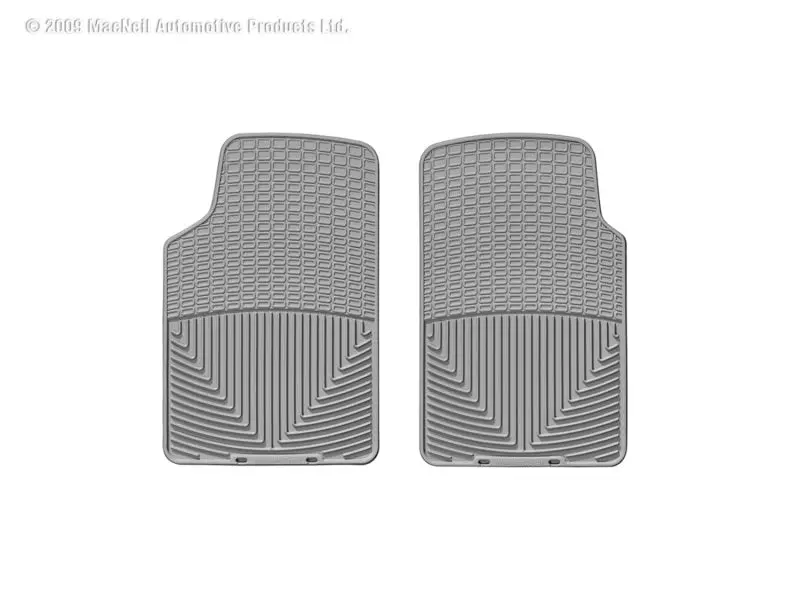 Weathertech 98 Chevrolet Tracker Front Rubber Mats - Grey 1