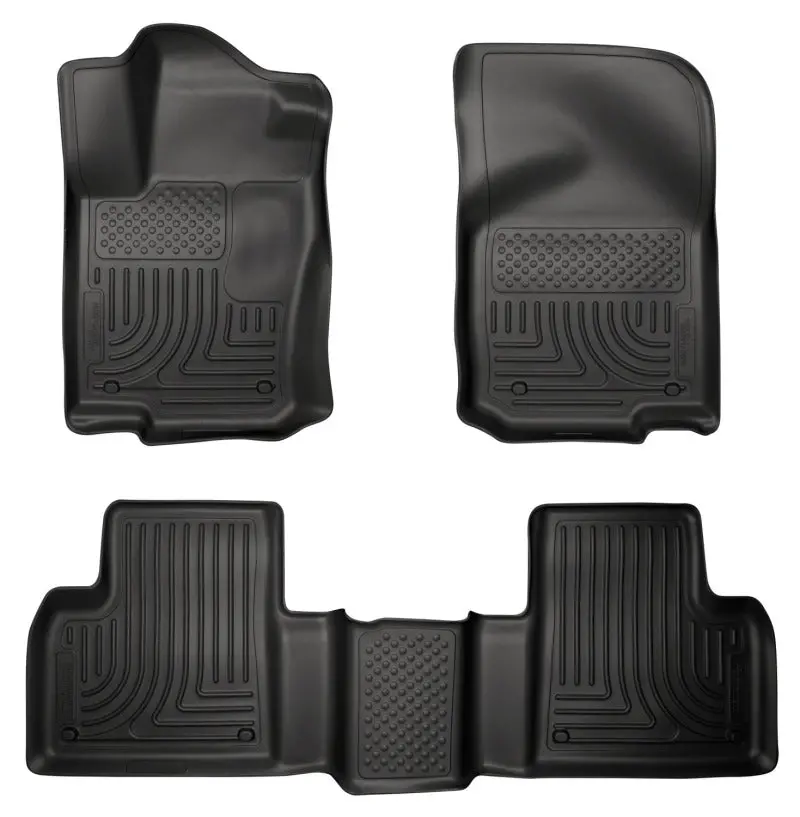Husky Liners 2012 Mercedes Ml350 Weatherbeater Combo Black Floor Liners 1