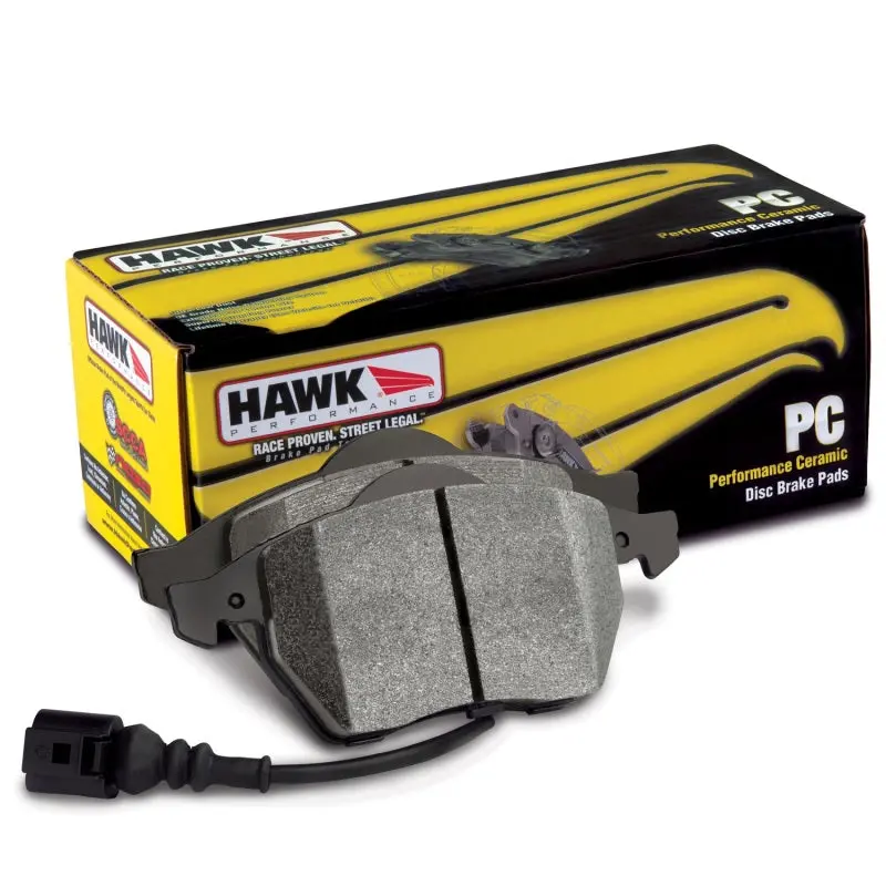 Hawk 2014 Porsche 911 Performance Ceramic Street Rear Brake Pads 2