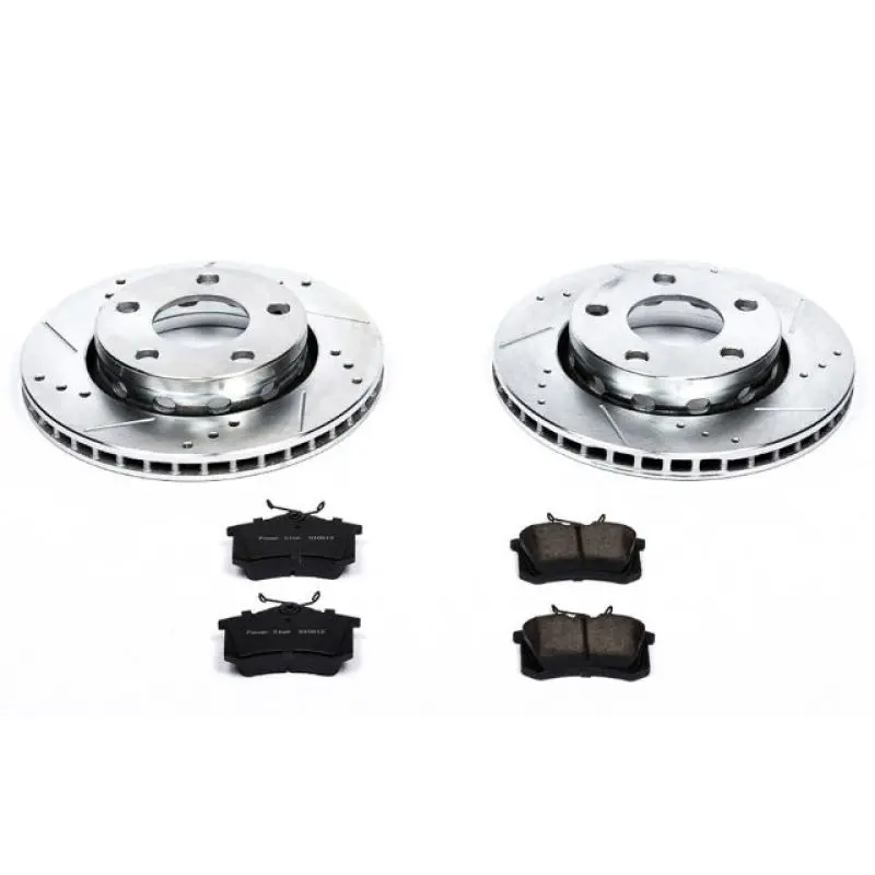 Power Stop 00-02 Audi S4 Rear Z23 Evolution Sport Brake Kit 1