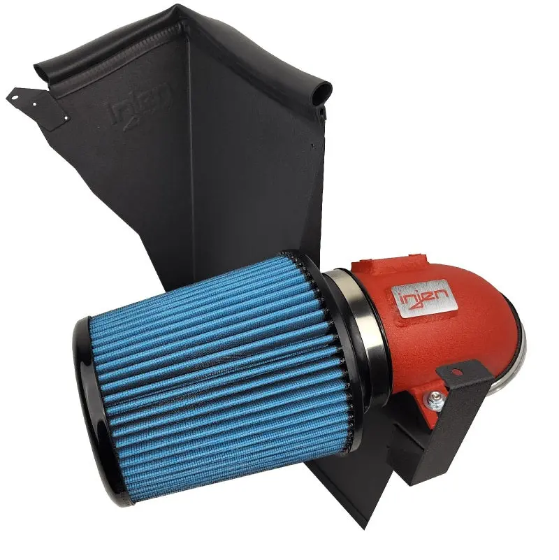 Injen 2020 Bmw M340i Sp Short Ram Air Intake System Wrinkle Red Finish 1