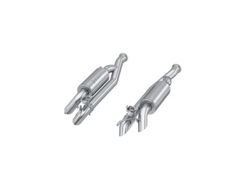 Mbrp 19-23 Mercedes-Benz G63 4.0Tt V8 T304 Ss 2.5In Pre-Axle Cat-Back Exhaust Dual Split Quad Side 1