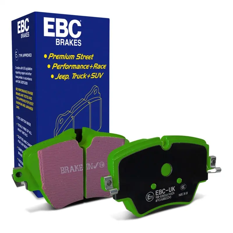 Ebc 2017+ Mini Cooper Countryman (F60) 1.5L Turbo Greenstuff Front Brake Pads 1
