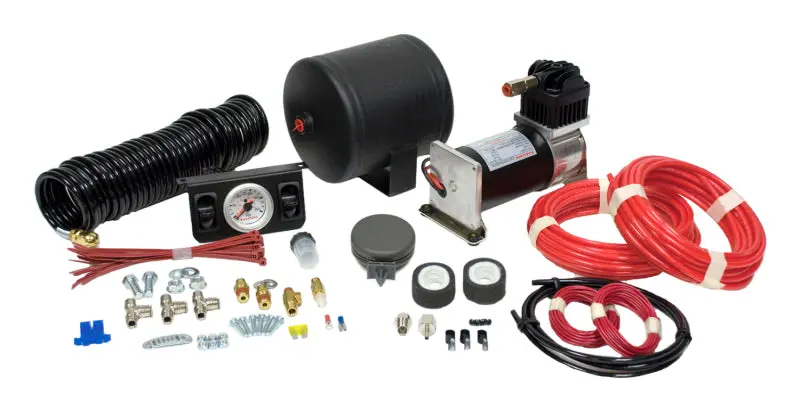 Firestone Air-Rite Air Command Ii Heavy Duty Air Compressor Kit W/Dual Pneumatic Gauge (Wr17602168) 1
