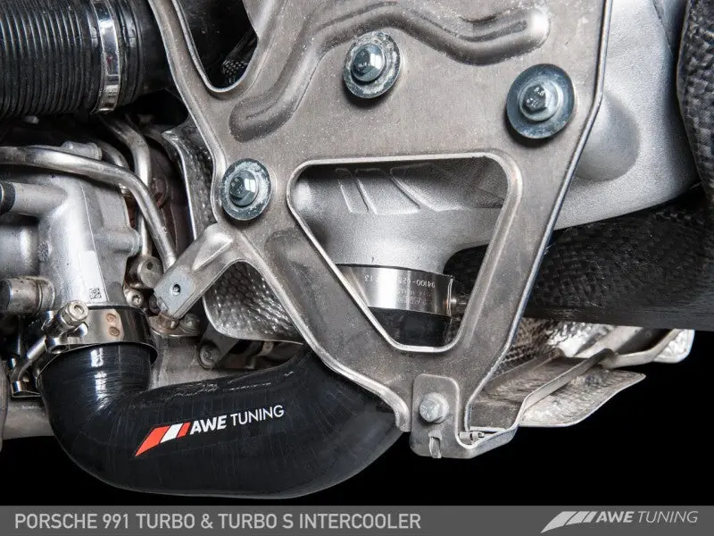 Awe Tuning Porsche 991 (991.2) Turbo/Turbo S Performance Intercooler Kit 1