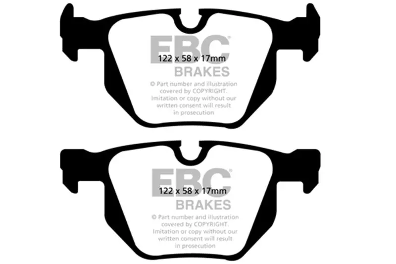 Ebc 13+ Bmw X1 3.0 Turbo (35I) Greenstuff Rear Brake Pads 1