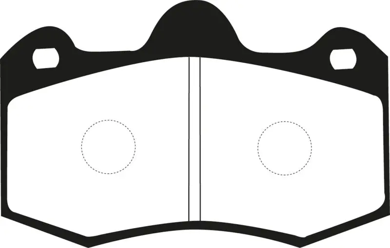 Ebc 11+ Mclaren Mp4-12C 3.8 Twin Turbo Bluestuff Rear Brake Pads 1