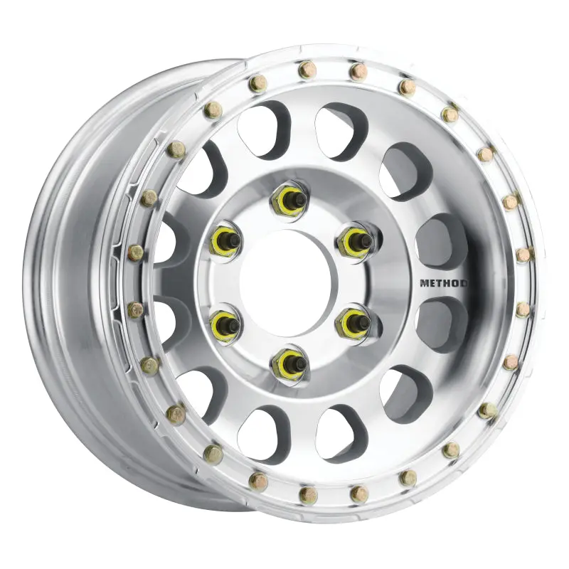 Method Mr103 Beadlock 17X9 -12Mm Offset 5X5.5 108Mm Cb Raw Machined W/Bh-H24125 Wheel 1