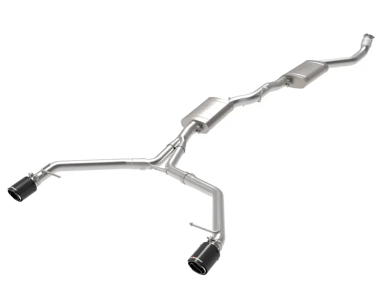 Afe Mach Force-Xp 13-16 Audi Allroad L4 Ss Cat-Back Exhaust W/ Carbon Tips 1