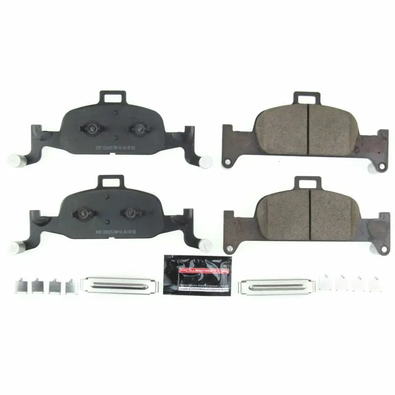 Power Stop 17-18 Audi A4 Front Z23 Evolution Sport Brake Pads W/Hardware 1