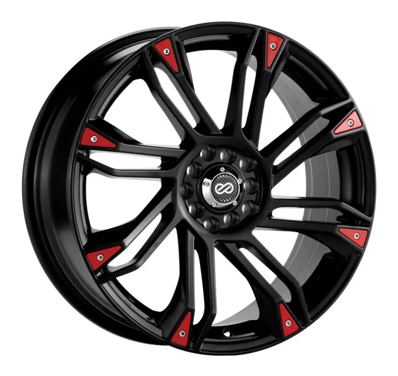 Enkei Gw8 18X7.5 4X100/108 42Mm Offset 72.6 Bore Matte Black Wheel 1