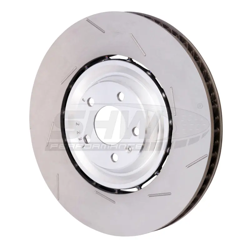 Shw 15-18 Porsche Macan Turbo W/19In Wheels/Perf Package Right Frt Slott Lw Brake Rotor (95B615302m) 1
