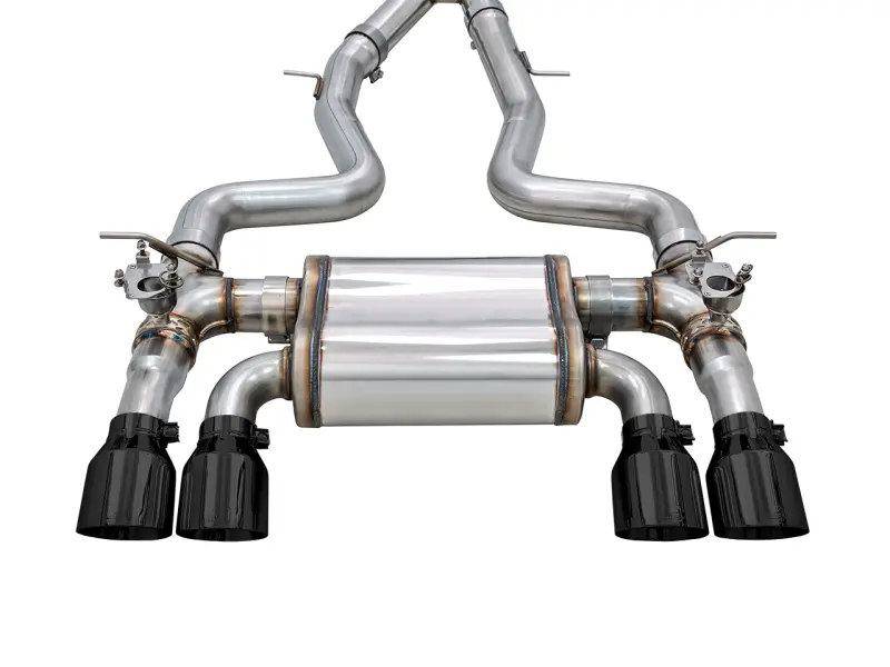 Awe Tuning Bmw F8x M3/M4 Switchpath Catback Exhaust - Diamond Black Tips 1