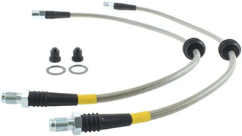 Stoptech 08-09 Bmw M3 (E92) Ss Front Brake Lines 1