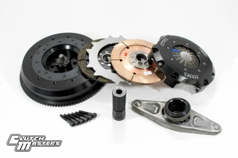 Clutch Masters 07-10 Bmw 335 3.0L N54 Twin-Disc (Race/Street) Clutch Kit W/ Aluminum Flywheel 1