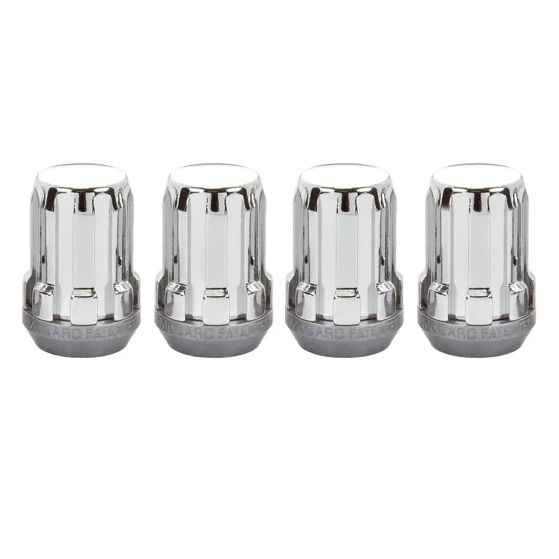 Mcgard Splinedrive Lug Nut (Cone Seat) M12x1.5 / 1.24In. Length (4-Pack) - Chrome (Req. Tool) 2
